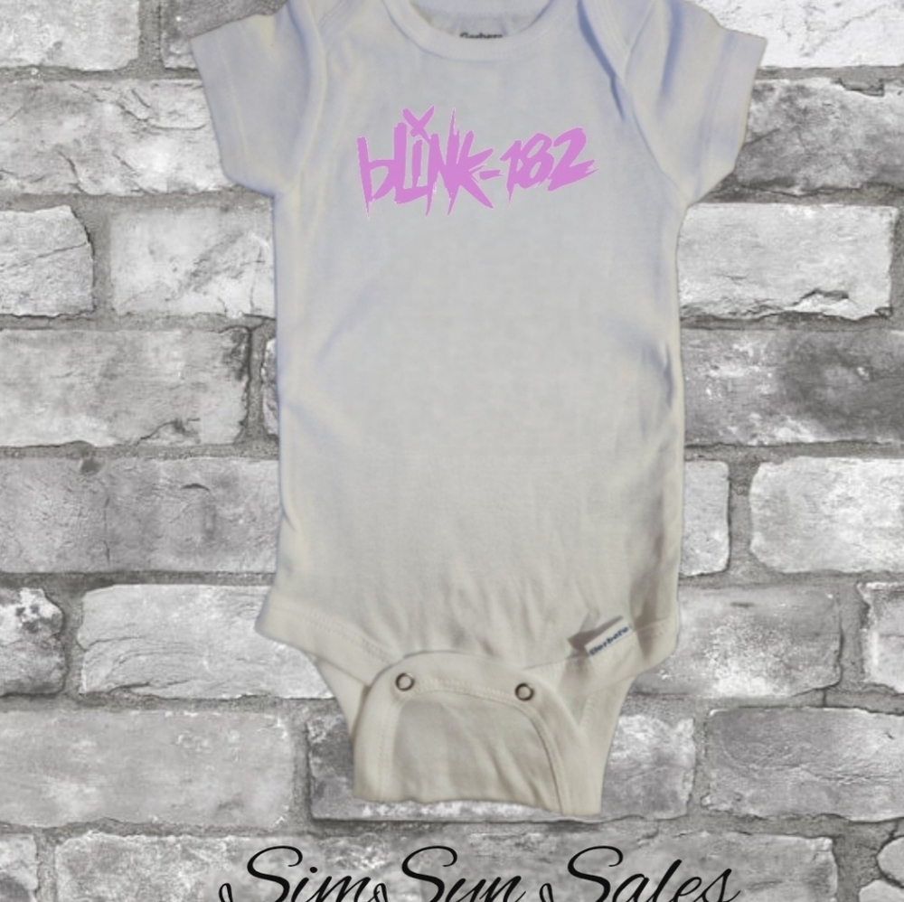 blink-182 Unisex Baby Band Onesie Onepiece Bodysuit 0-3 Months Brand New